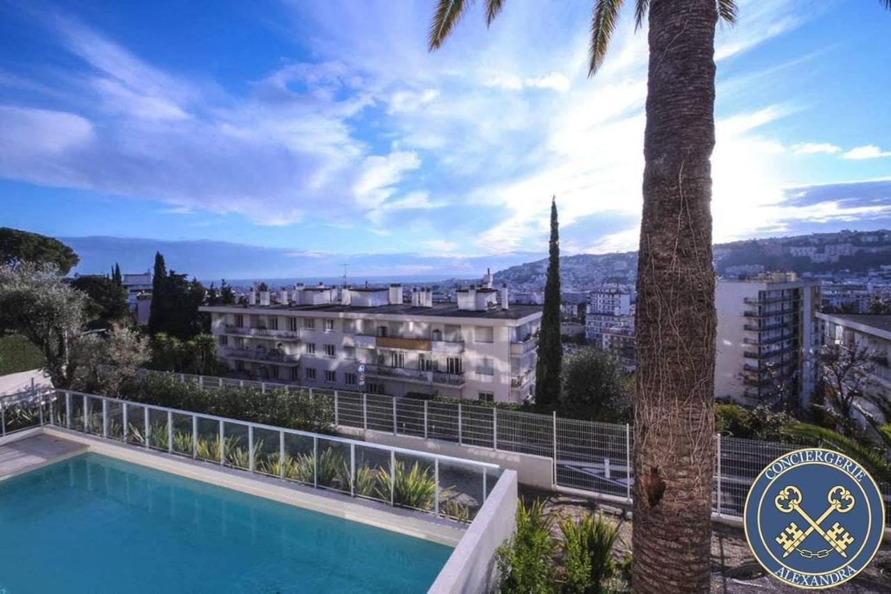 Blue Bay Appartement 3 Pieces ニース エクステリア 写真